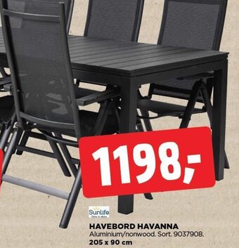 jem & fix HAVEBORD HAVANNA tilbud
