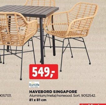 jem & fix HAVEBORD SINGAPORE tilbud