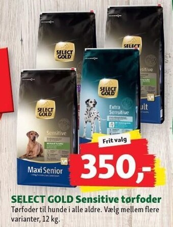 Maxi Zoo Select gold sensitive tørfoder tilbud