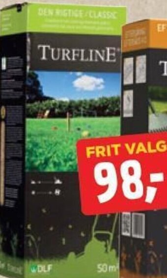 jem & fix TURFLINE GRÆSFRØ "DEN RIGTIGE" tilbud
