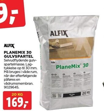 jem & fix Alfix planemix 30 gulvspartel tilbud