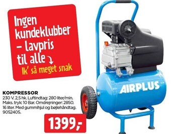 jem & fix Kompressor tilbud