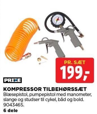 jem & fix KOMPRESSOR TILBEHØRSSÆT tilbud
