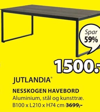 NESSKOGEN HAVEBORD
