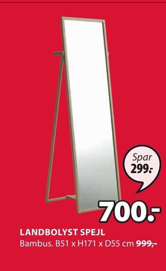 JYSK LANDBOLYST SPEJL tilbud