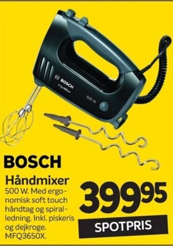 Din Isenkræmmer BOSCH Håndmixer tilbud