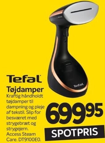 Din Isenkræmmer Tefal Tøjdamper tilbud