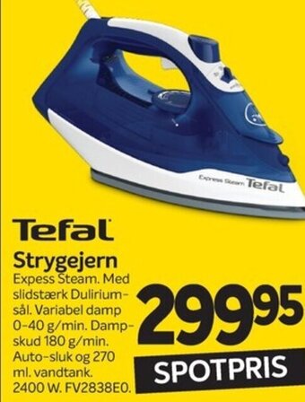 Din Isenkræmmer Tefal Strygejern tilbud