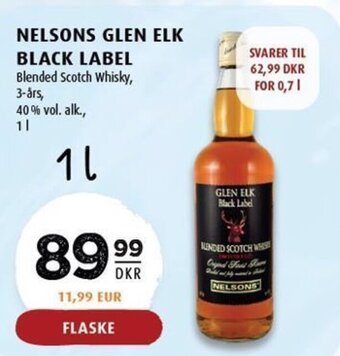 Scandinavian Park NELSONS GLEN ELK BLACK LABEL tilbud