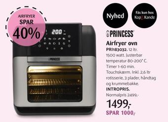 Kop & Kande Airfryer ovn tilbud
