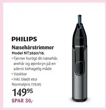 Kop & Kande Næsehårstrimmer tilbud