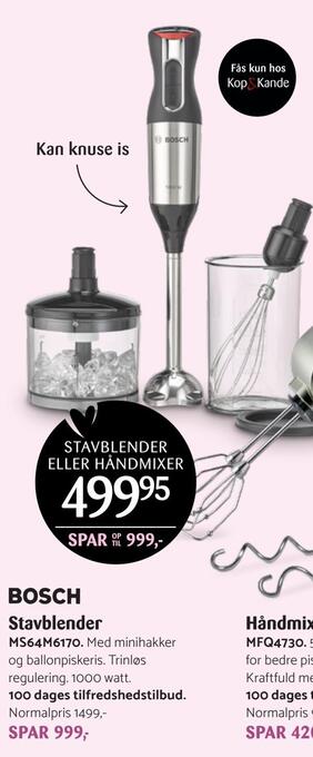Kop & Kande Stavblender tilbud