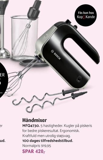 Kop & Kande Håndmixer tilbud