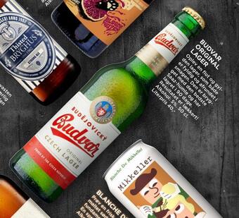 MENY Budvar original lager tilbud