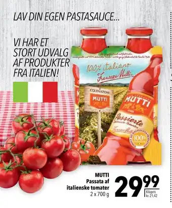 Citti Mutti passata af italienske tomater tilbud