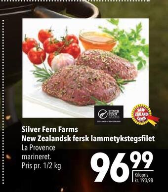 Citti Silver fern farms new zealandsk fersk lammetykstegsfilet tilbud