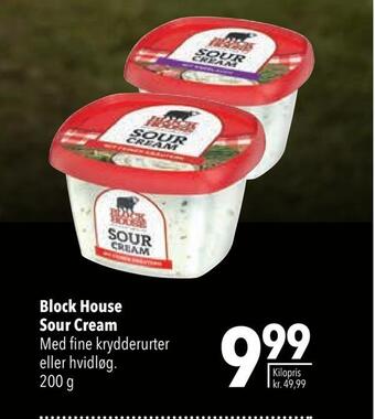 Citti Block house sour cream tilbud