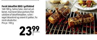 Citti Fersk laksefilet bbq i grillskind tilbud