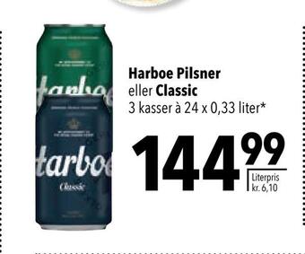 Citti Harboe pilsner eller classic tilbud
