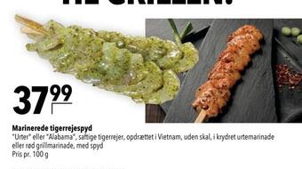 Citti Marinerede tigerrejespyd tilbud