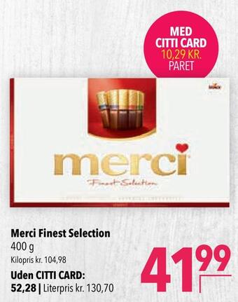 Merci finest selection