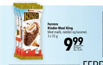 Citti Ferrero kinder maxi king tilbud