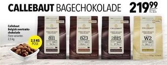 Citti Callebaut belgisk overtrækschokolade tilbud