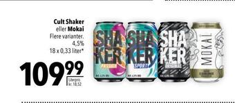 Citti Cult shaker eller mokai tilbud