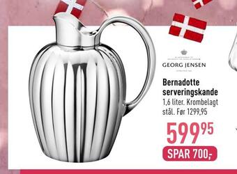 Imerco Bernadotte serveringskande tilbud