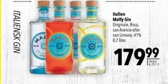 Citti Italien malfy gin tilbud