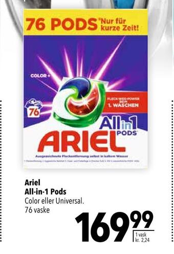 Citti Ariel all-in-1 pods tilbud