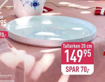 Imerco Bernadotte tallerken tilbud