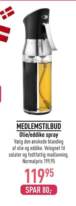 Imerco Olie/eddike spray tilbud