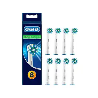 Kop & Kande Oral-b cross action tandbørstehoveder 8 stk. tilbud