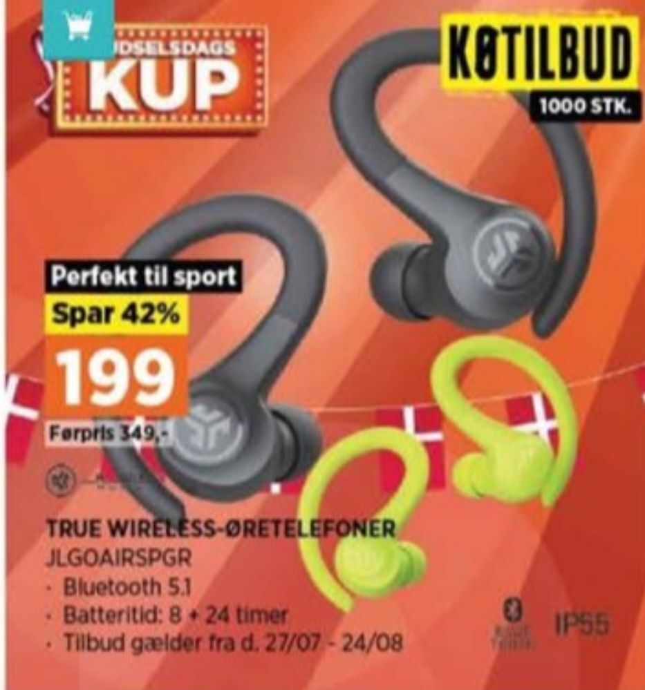 Jlab headset tilbud hos Power