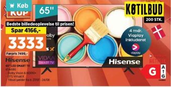 Power Hisense tv tilbud