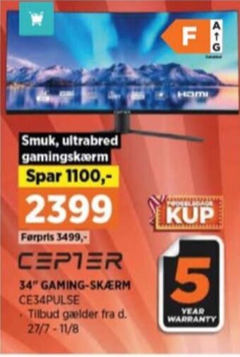 Cepter monitor