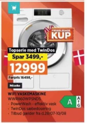 Power Miele vaskemaskine tilbud