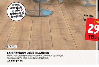 jem & fix Laminatgulv long island eg tilbud