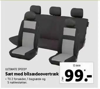 Let-Køb Sæt med bilsædeovertræk tilbud