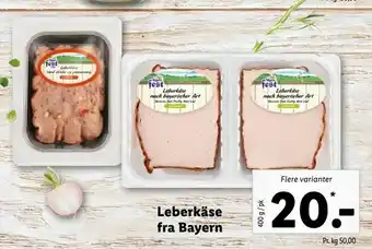 Leberkäse fra Bayern