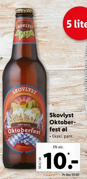 Skovlyst Oktoberfest øl
