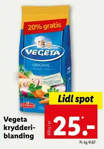 Vegeta krydderiblanding