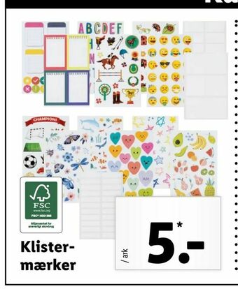 Klistermærker