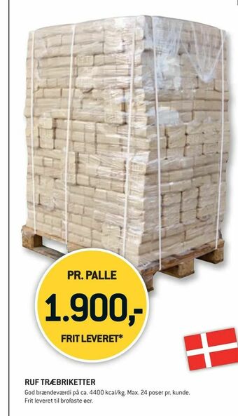 Ruf træbriketter