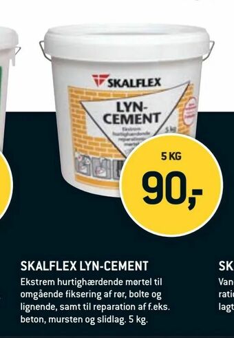 XL-BYG Skalflex lyn-cement tilbud