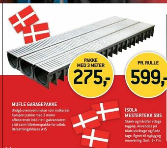 Mufle garagepakke