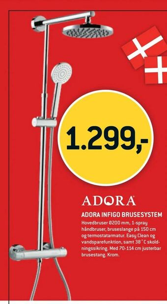 XL-BYG Adora infigo brusesystem tilbud