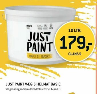 Just paint væg 5 helmat basic