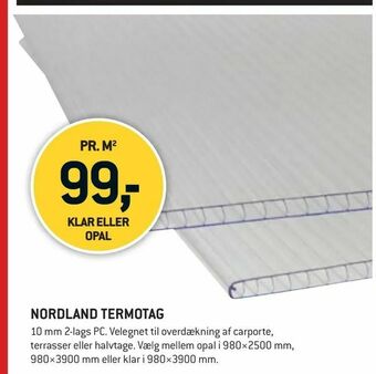 XL-BYG Nordland termotag tilbud